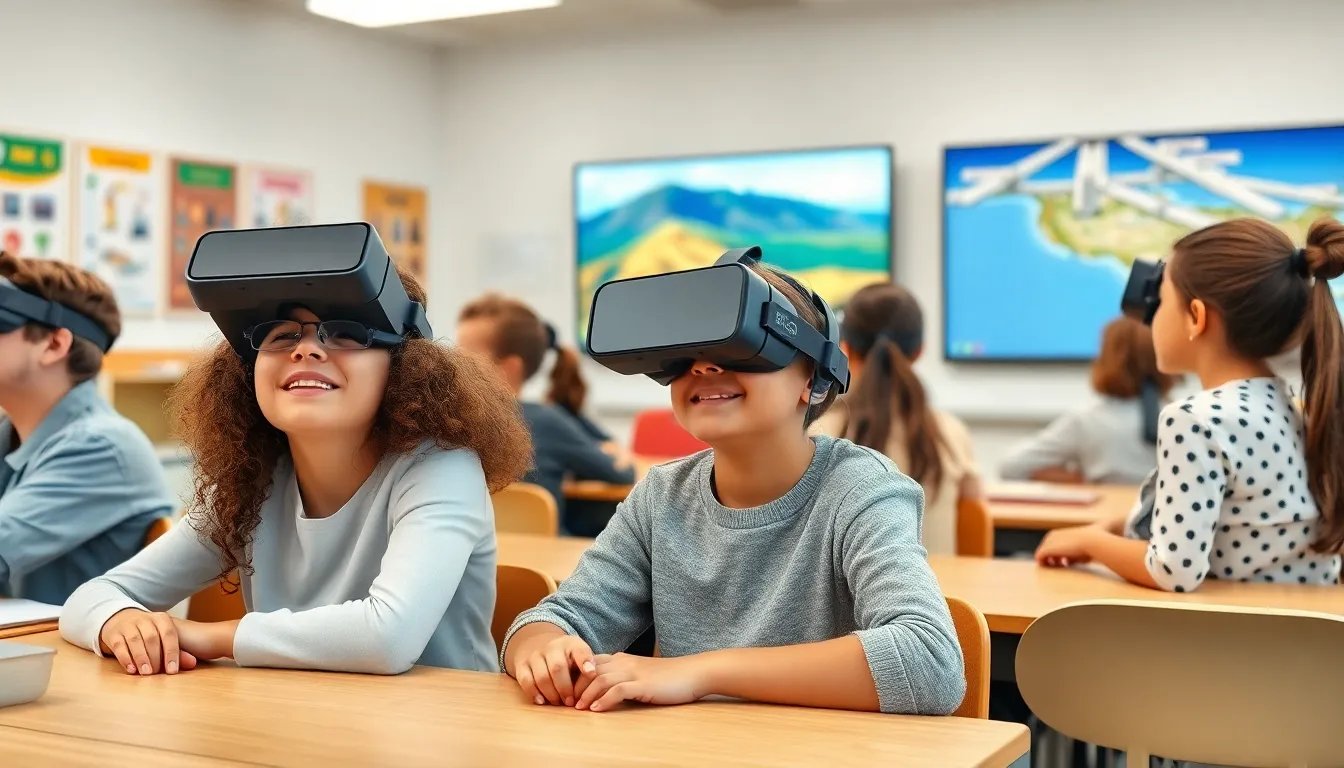 Virtual tours for education